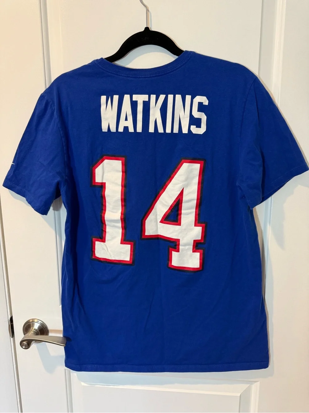 Buffalo Bills Nike Blue 'Watkins 14' Short-Sleeve Jersey Tee
